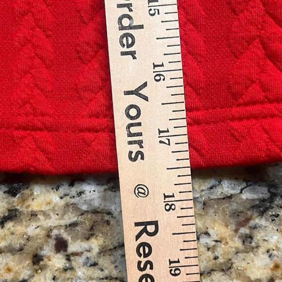 Blueberi Boulevard Girls 18 Month Red Jacket Bow Button Winter Christmas Party - Picture 4 of 6